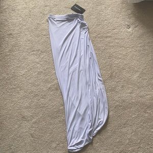 White Tropical Skirt